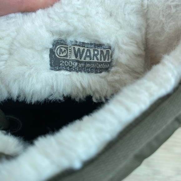 Merrell Snow Boot 6.5 Snowcreek Leather Insulated Waterproof Winter Snow Rain - Picture 7 of 10